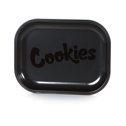 Cookies Matte Black Metal Tray