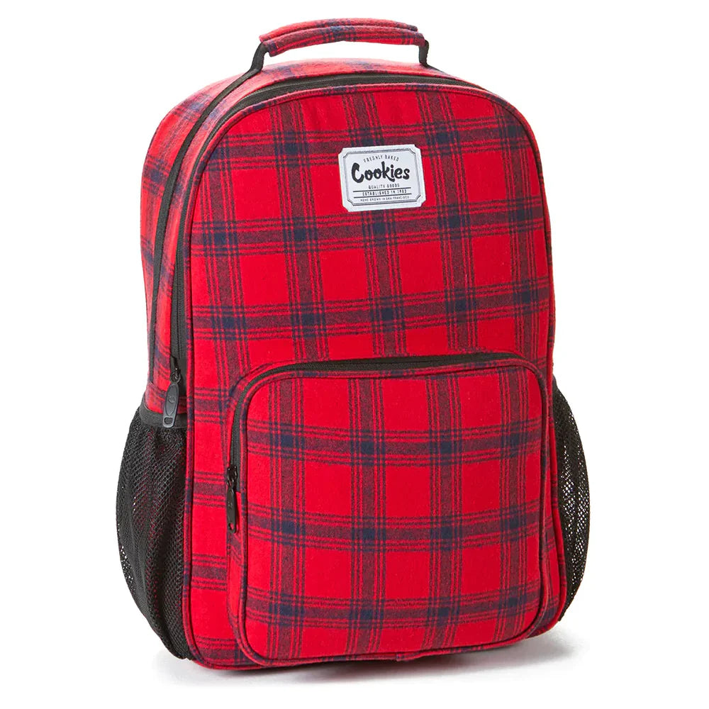 Lumberjack "Smell Proof" Plaid Flannel Backpack