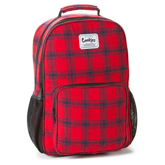 Lumberjack "Smell Proof" Plaid Flannel Backpack