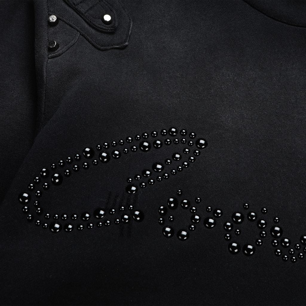 Black Pearl French Terry Pullover Hoodie