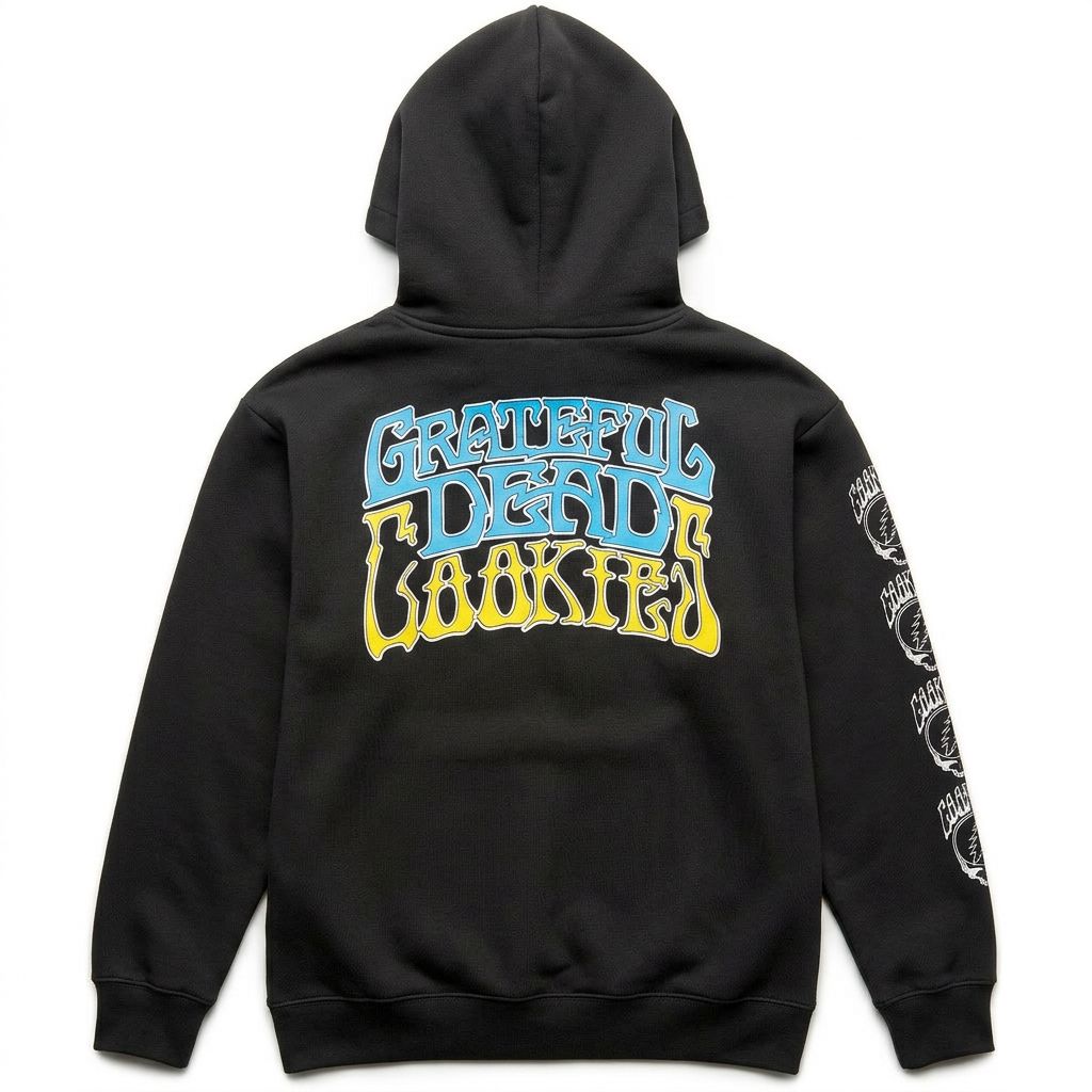 Cookies X Grateful Dead- Spiral Bears Zip Front Hoodie – Cookies Cookies X Grateful Dead- Spiral Bears Zip Front Hoodie – Cookies