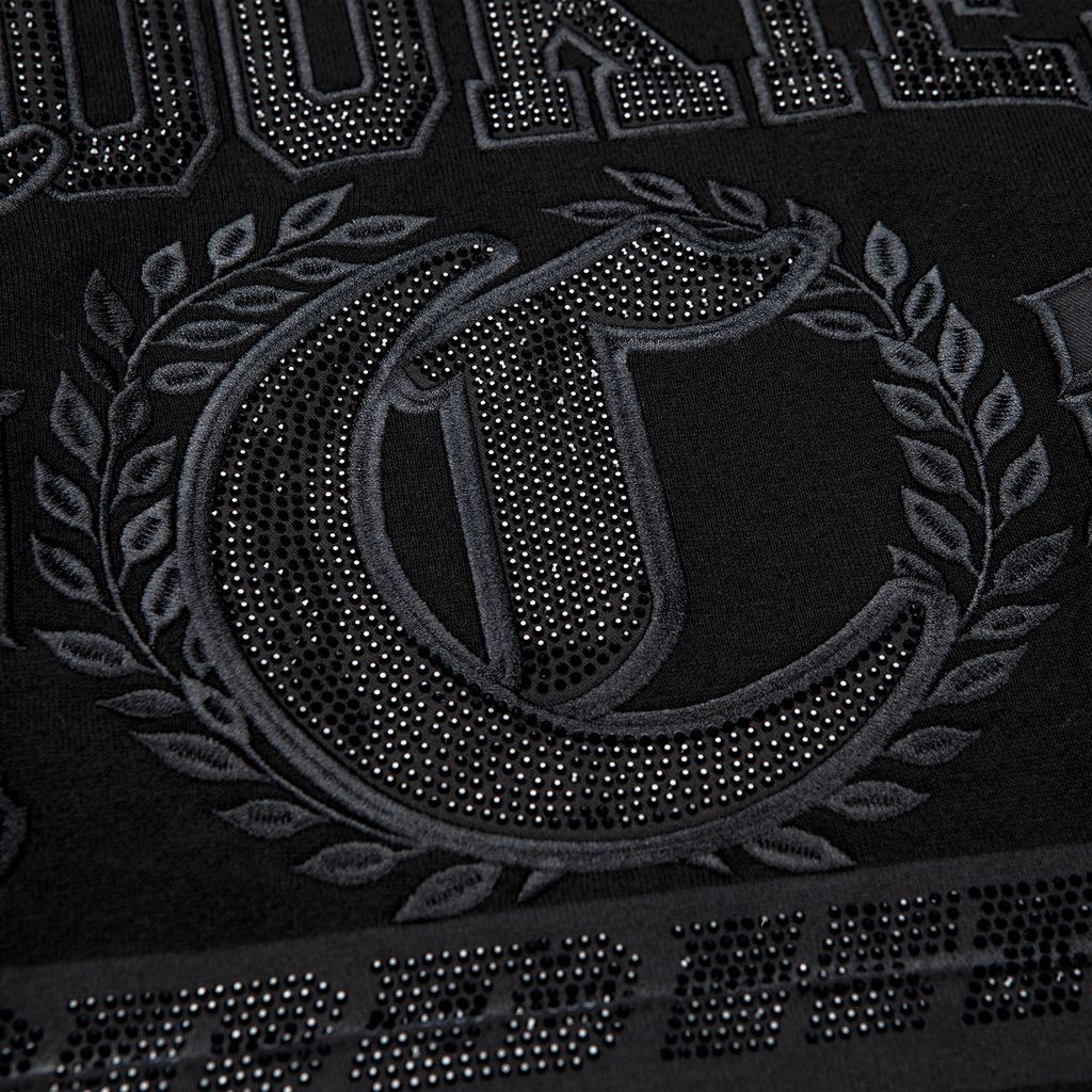 Paradise City Rhinestone Applique Pullover Hoodie