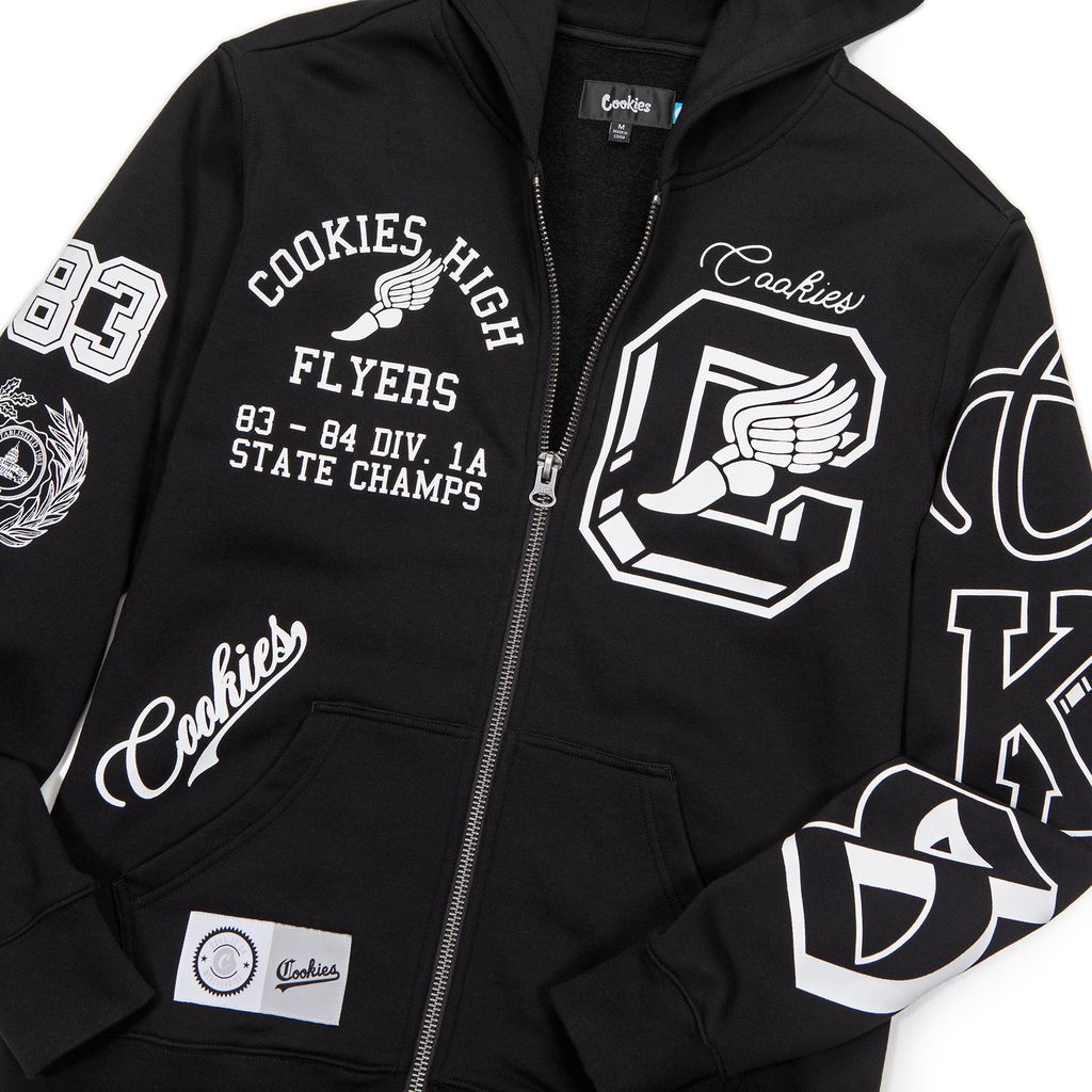 Cookies High Full Zip Pullover Hoodie