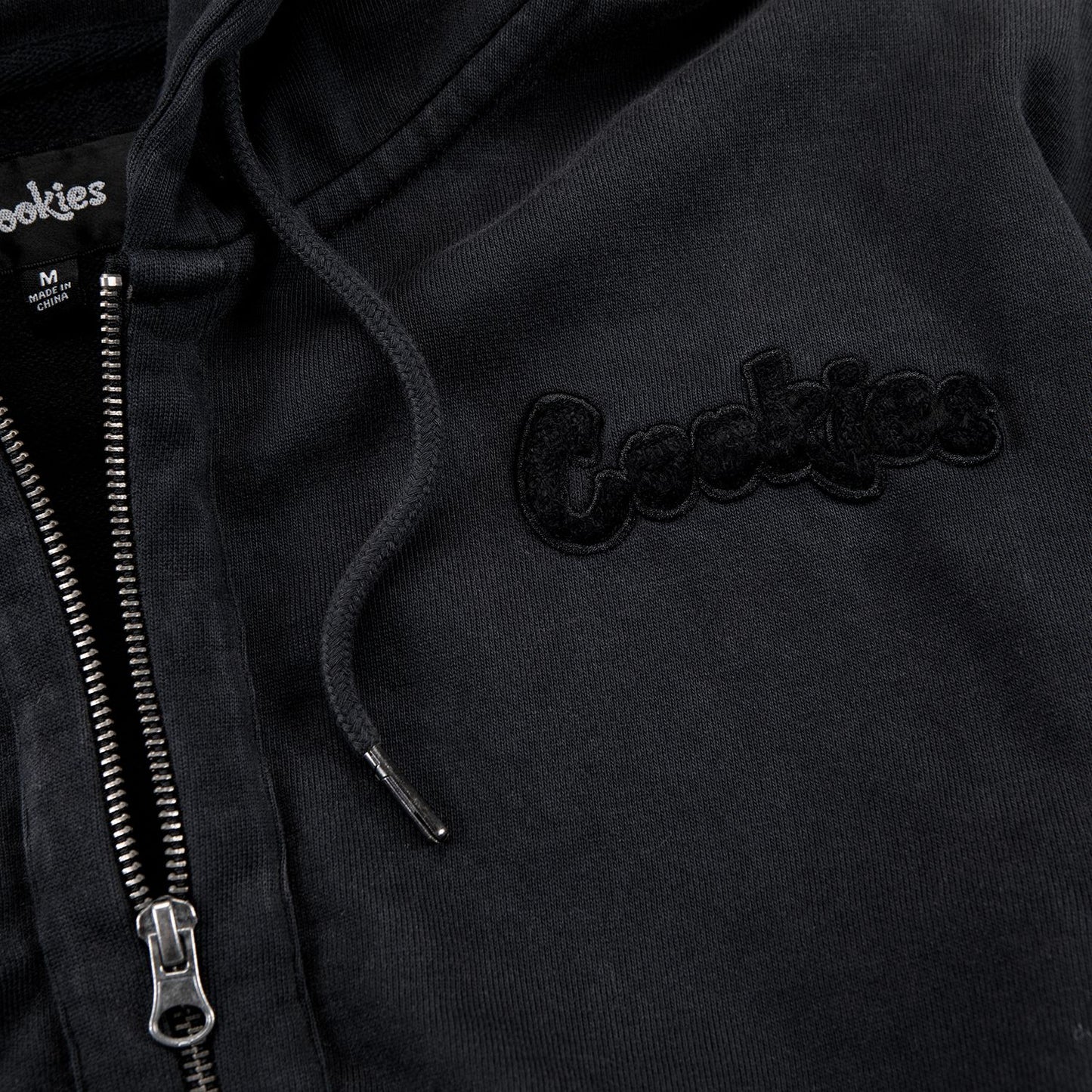 Women's Original Logo Cropped Zip Hoodie