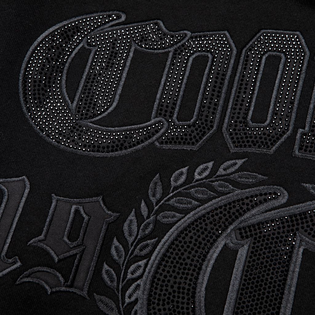 Paradise City Rhinestone Applique Pullover Hoodie