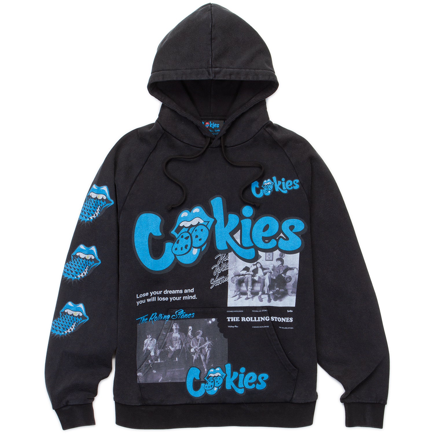 Cookies popular SF Laud Pack Aqua Blue Sweatshirt Patch Mens XL.