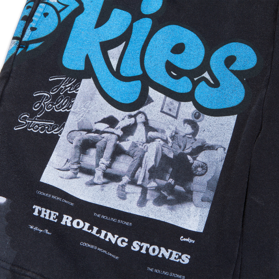 Arch Fleece Shorts- Rolling Stones