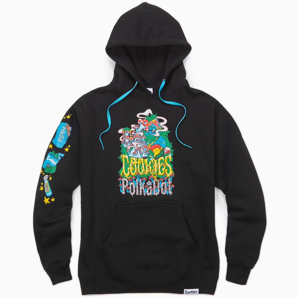Shrooms Polka Dot Pullover Hoodie