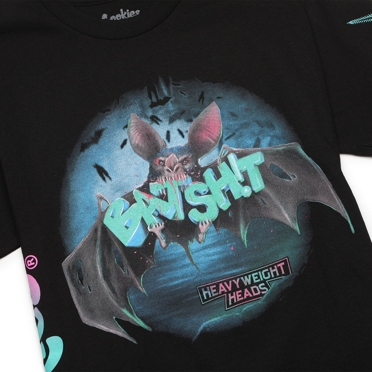 Cookies X Heavyweight Heads- Batshit Tee