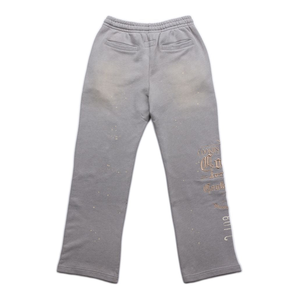 Gold Rush Distressed and Splattered Sweatpants