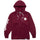 BURGUNDY/ WHITE / S