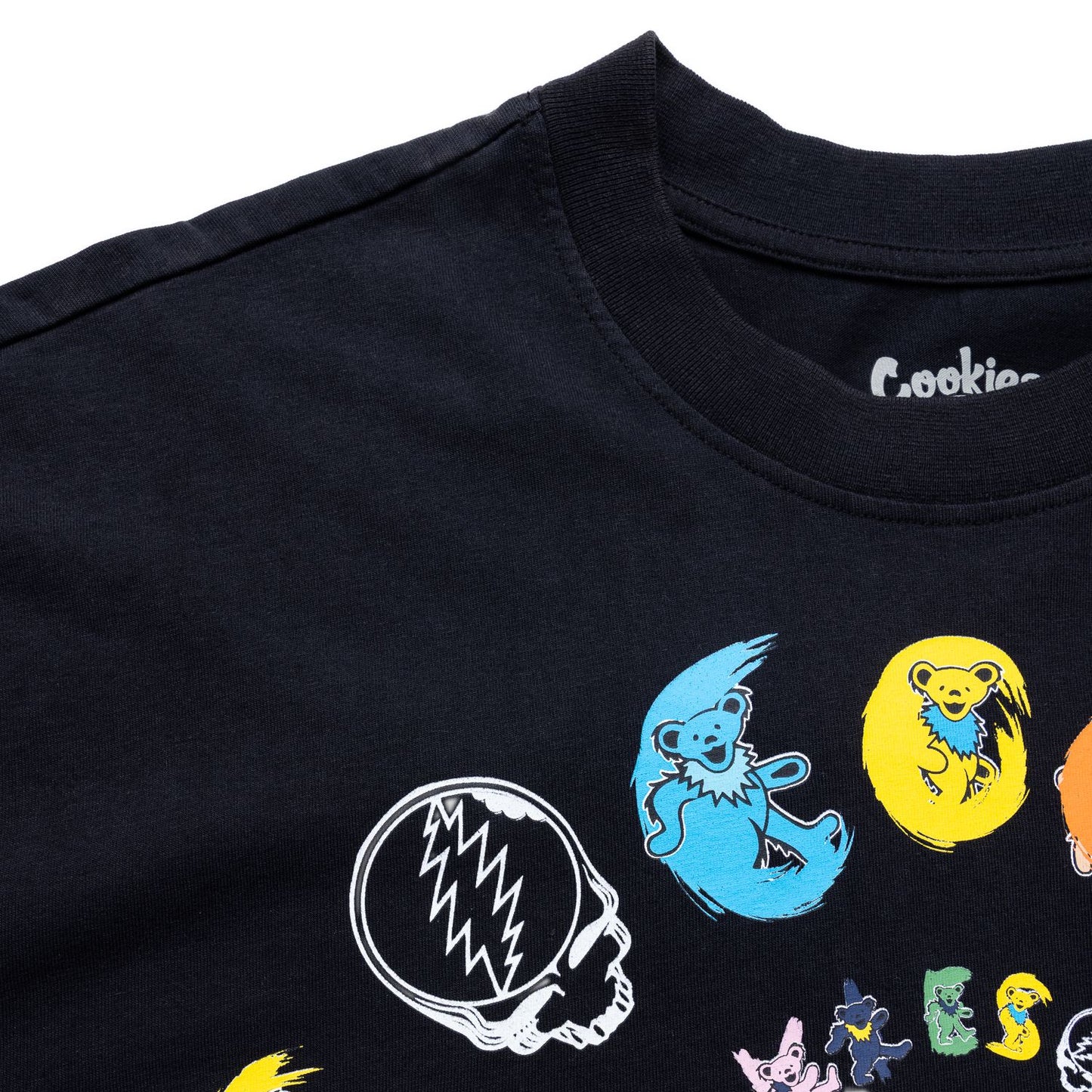 Cookies X Grateful Dead- Spiral Bear Tee v2