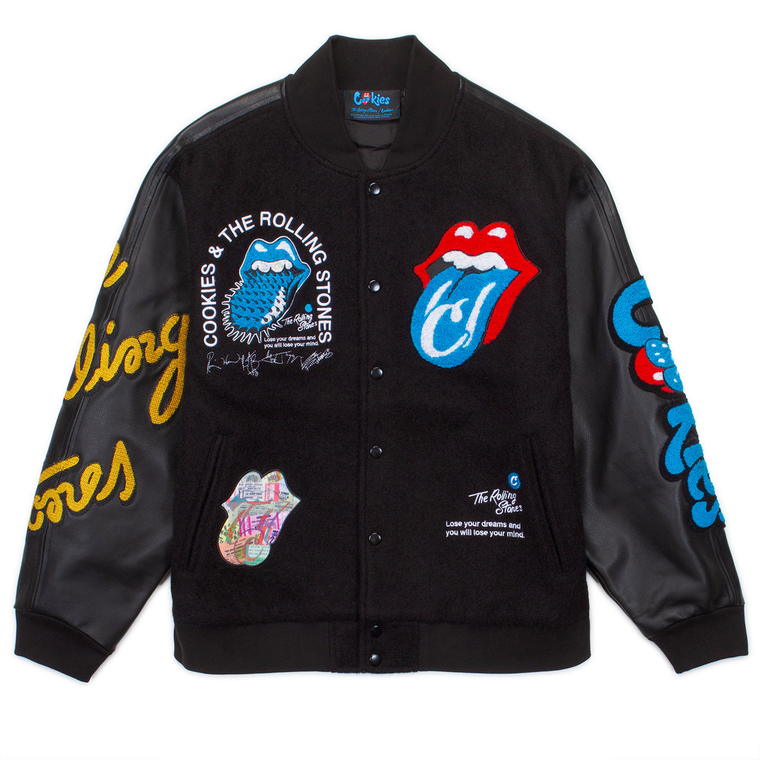 Cookies x Rolling Stones Lettermans Jacket