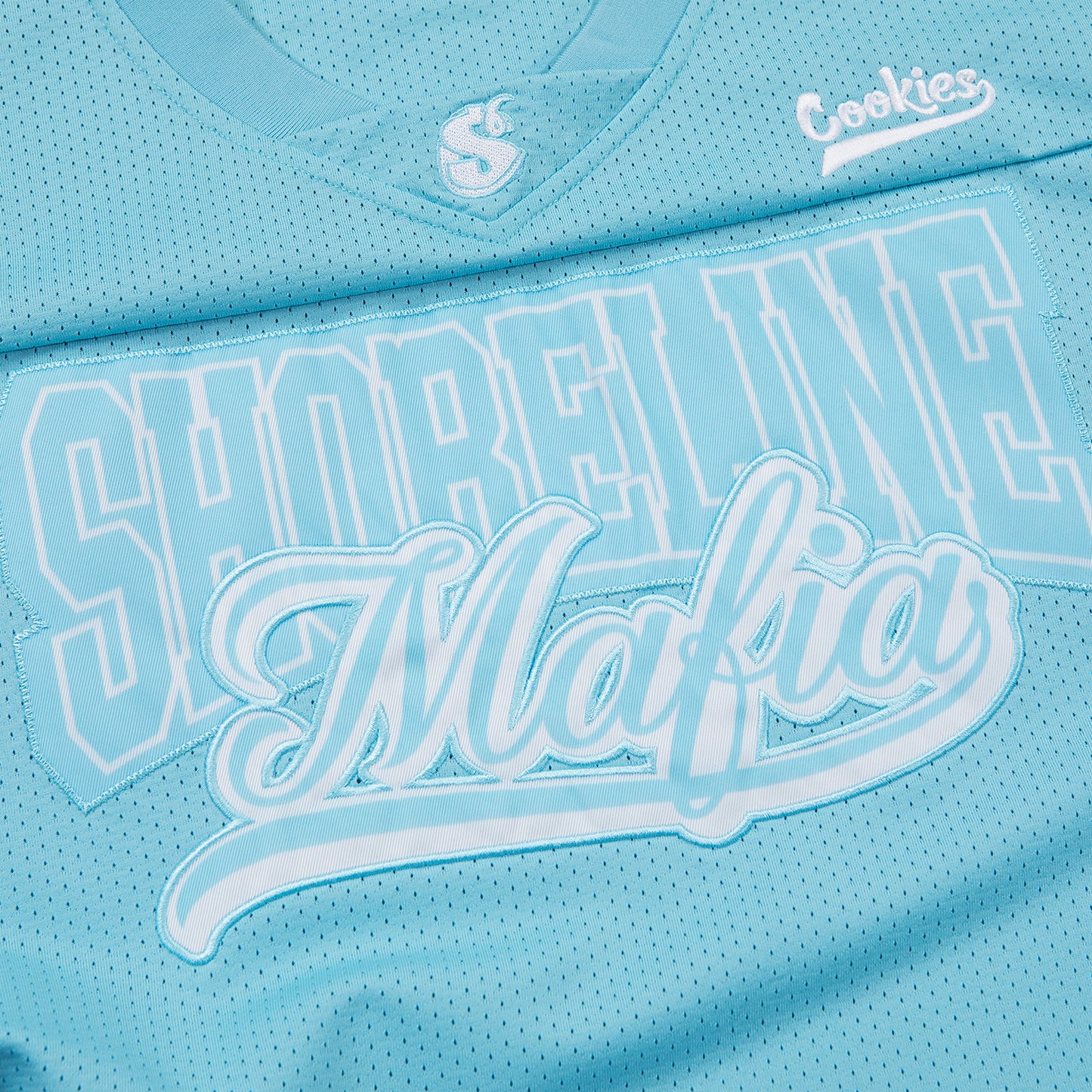 Cookies x Shoreline Heavy Mesh Football Jersey