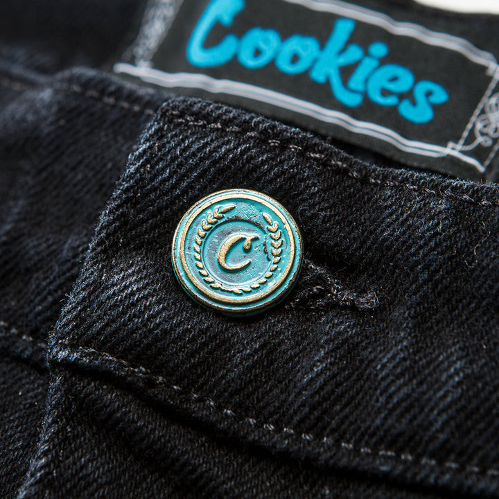 Cookies Relaxed Fit 5 Pocket Denim Jeans