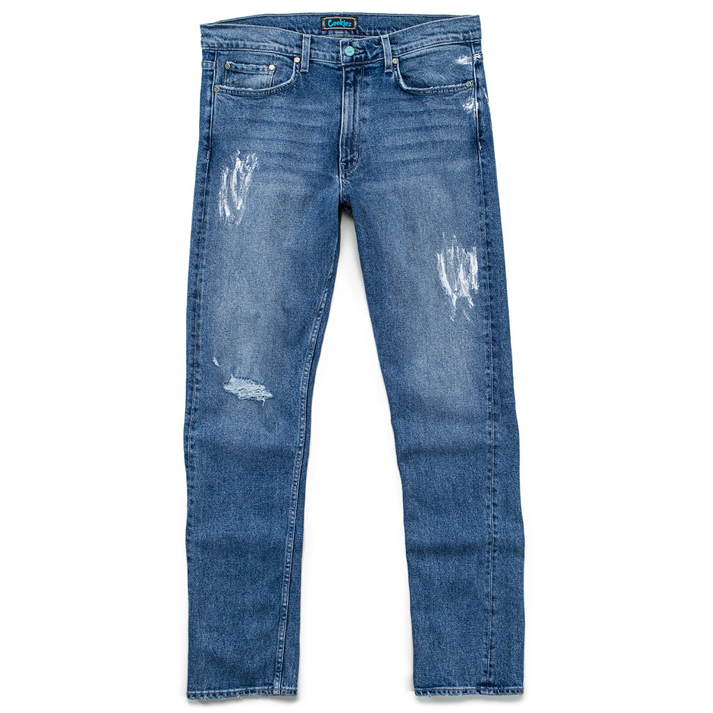Cookies Relaxed Fit 5 Pocket Denim Jeans