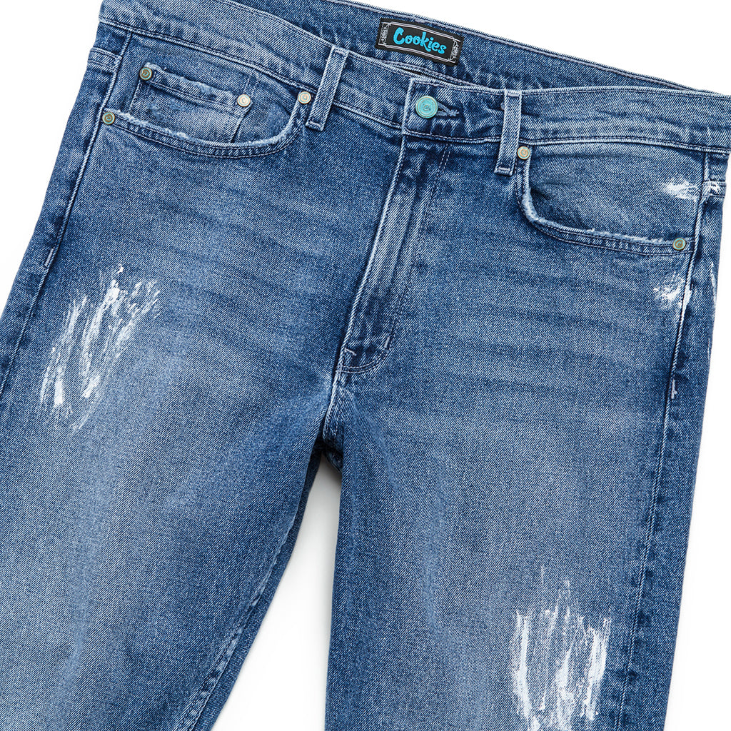 Cookies Relaxed Fit 5 Pocket Denim Jeans
