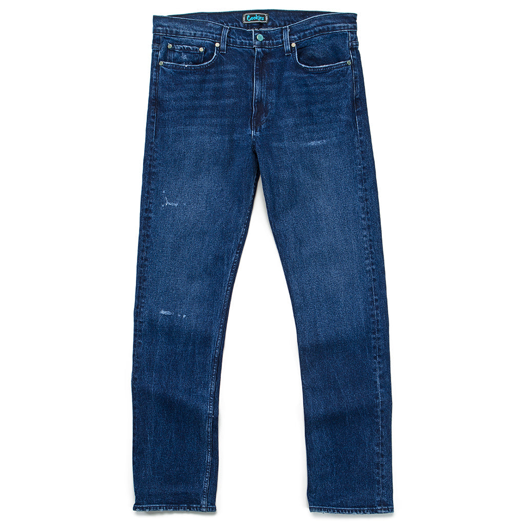 Cookies Relaxed Fit 5 Pocket Denim Jeans