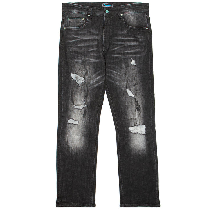 Core Modern Relaxed Black Wash Denim Jeans
