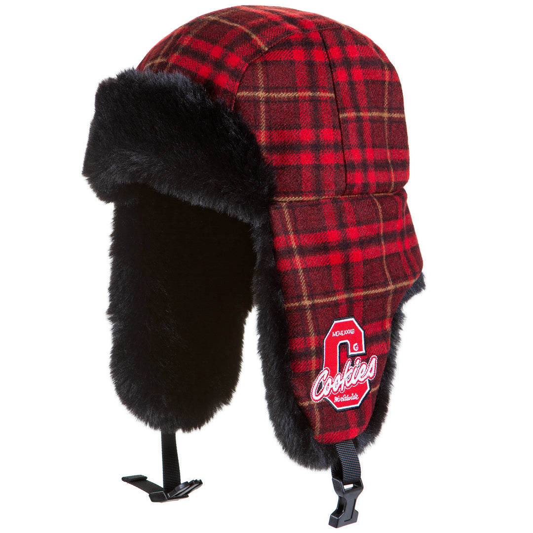 Cultivators Flannel Trooper Hat With Fur Lining