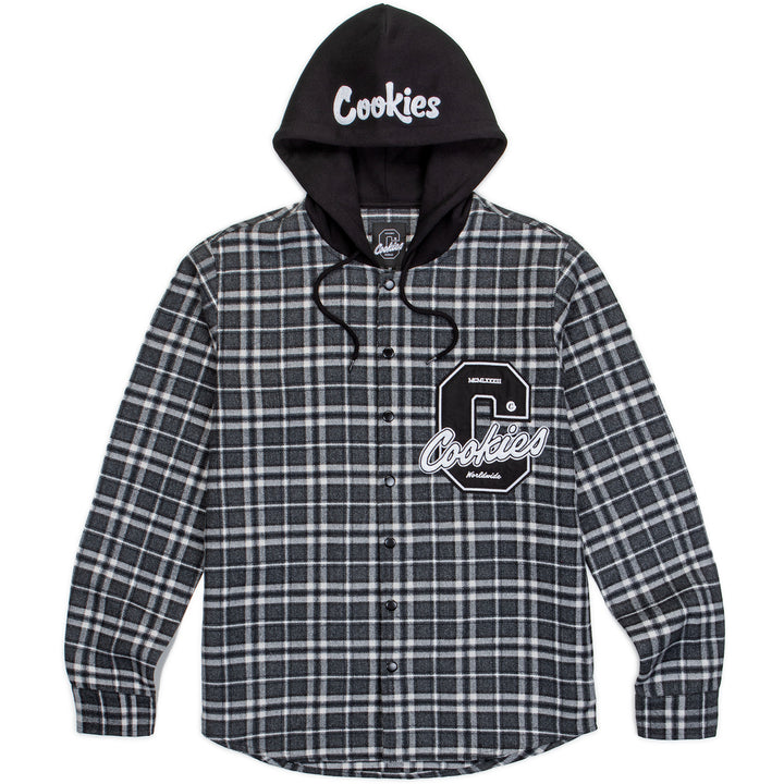 Cultivators LS Flannel Shirt With Hood