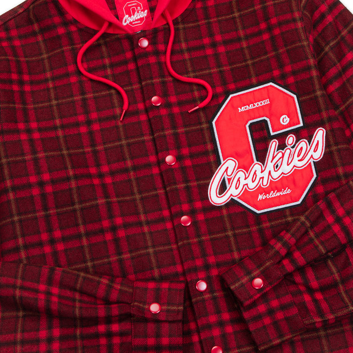 Cultivators LS Flannel Shirt With Hood