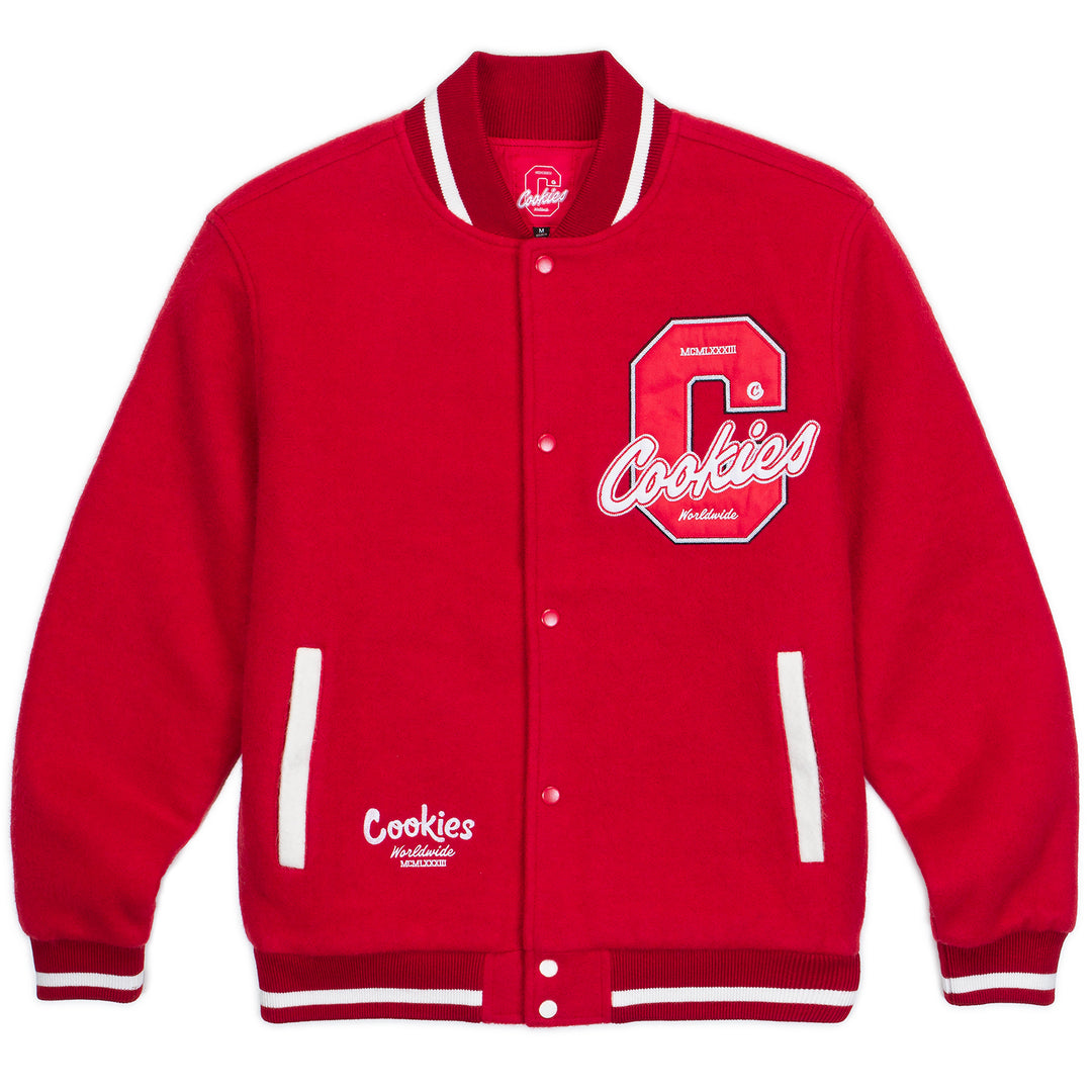 Cultivators Melton Wool Letterman Jacket