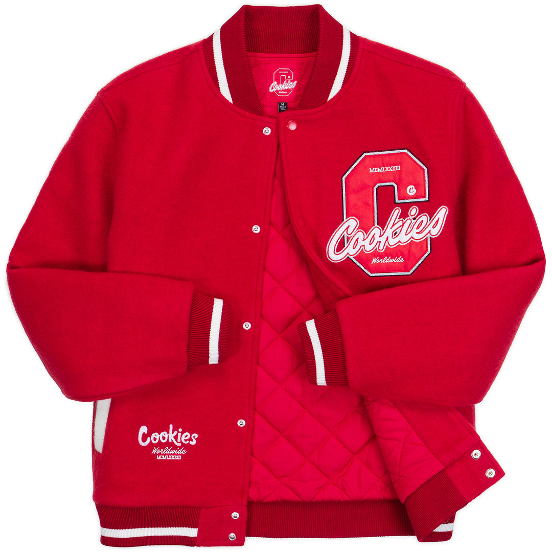 Cultivators Melton Wool Letterman Jacket