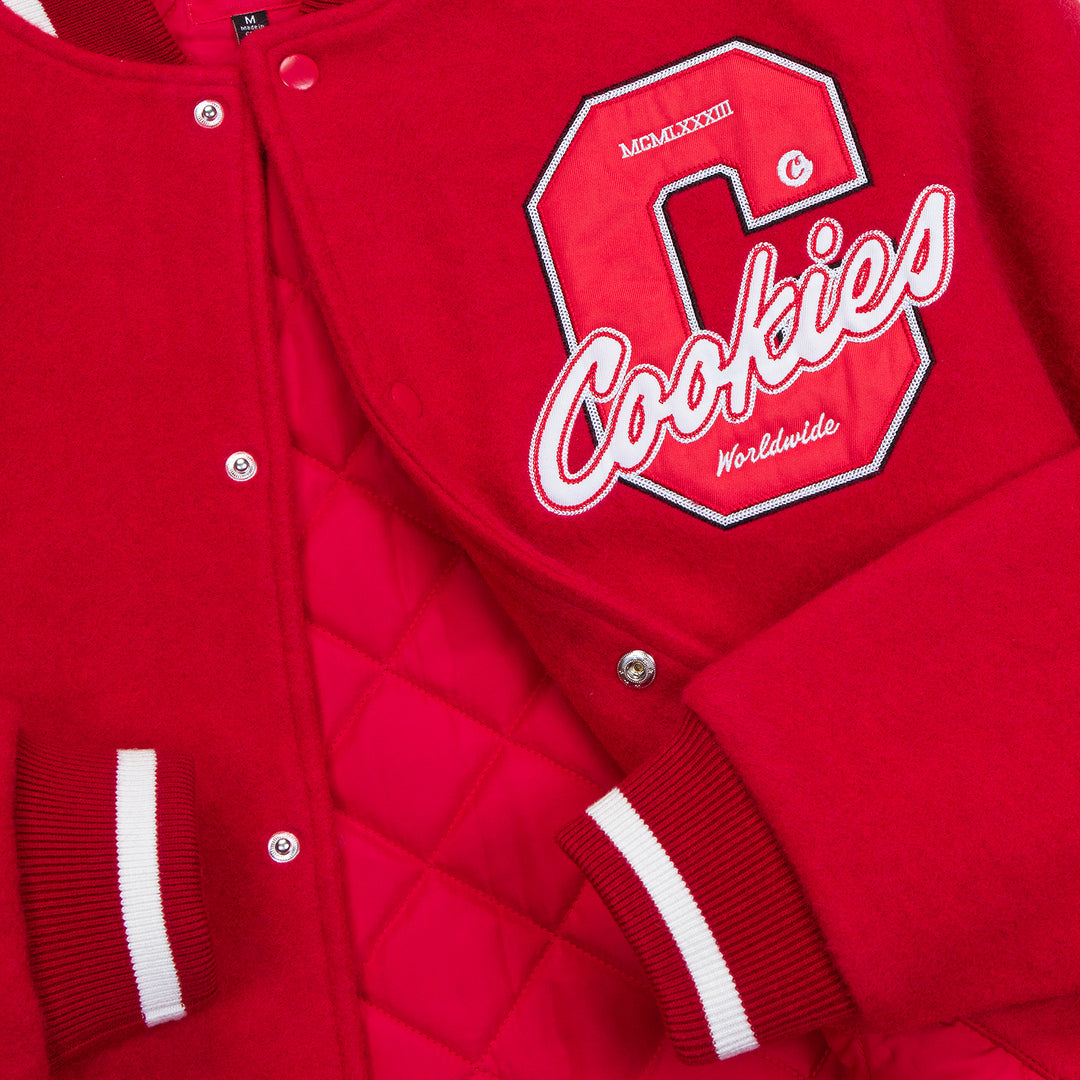 Cultivators Melton Wool Letterman Jacket