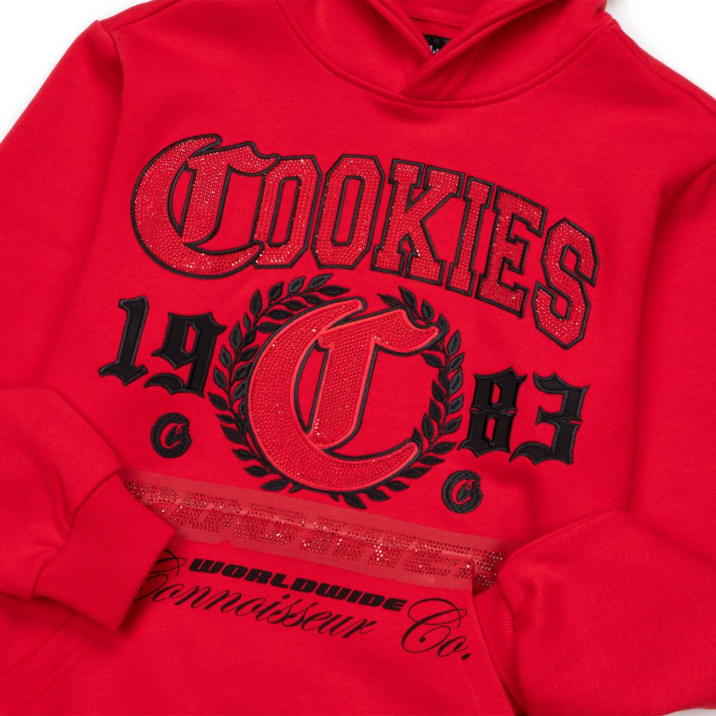 Paradise City Rhinestone Applique Pullover Hoodie – Cookies Clothing