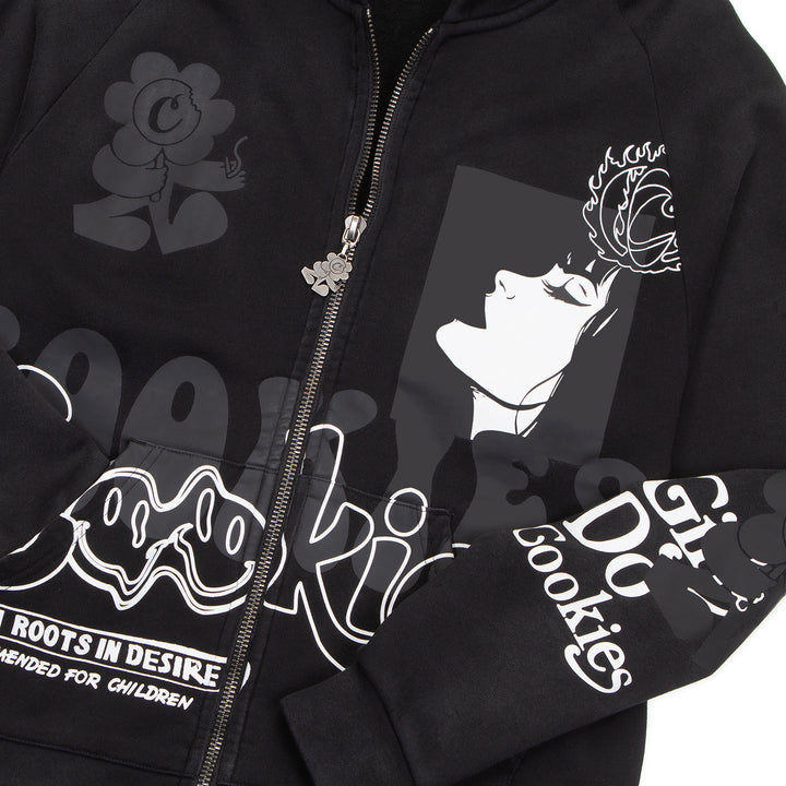 Florist Zip Hoodie