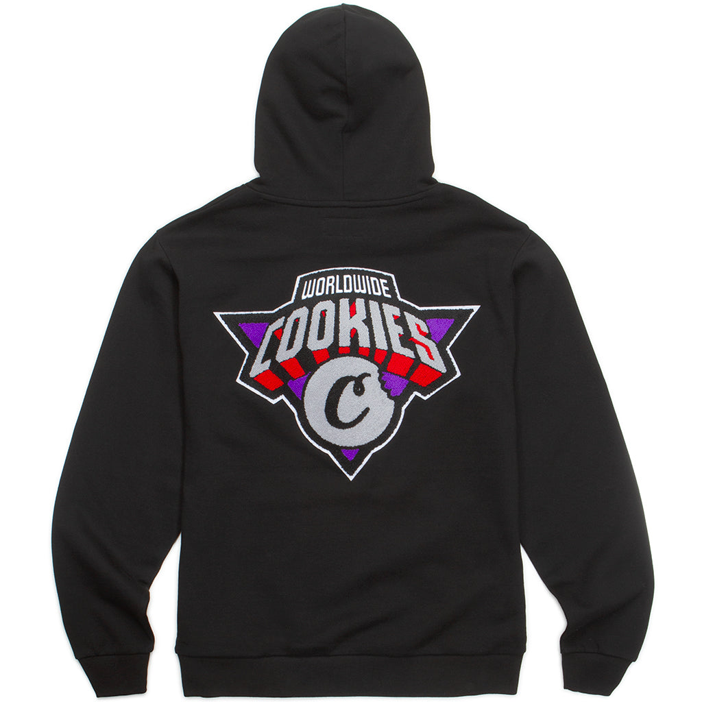 Full Clip Pullover Hoodie with Applique