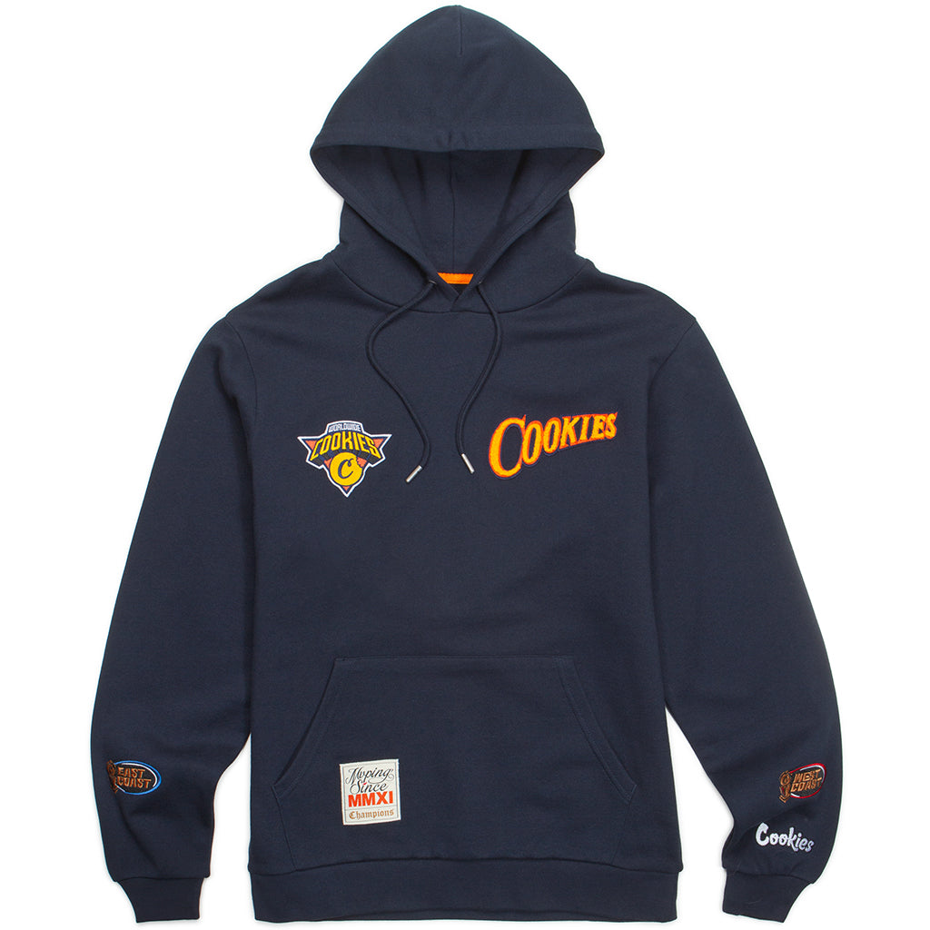Full Clip Pullover Hoodie with Applique