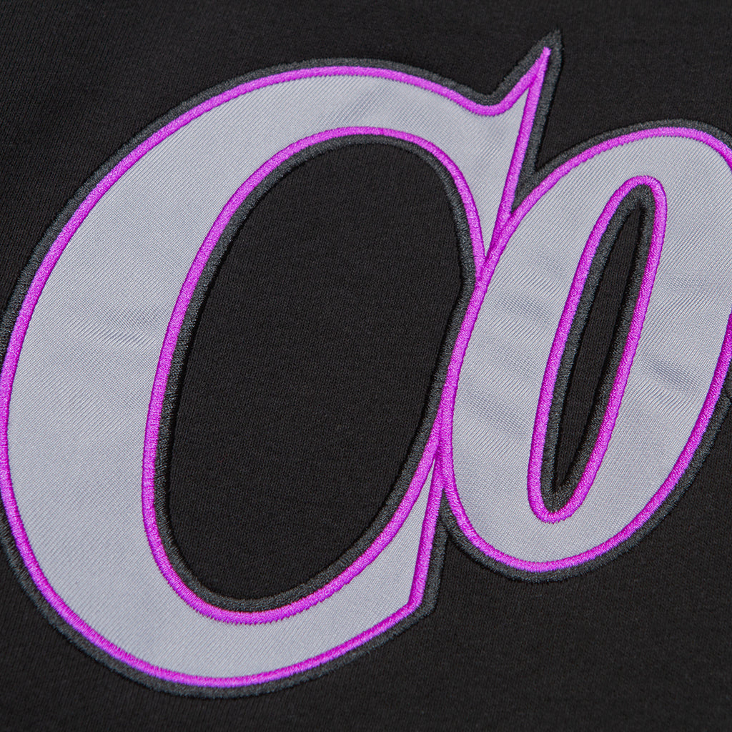 Full Clip Full Zip Hoodie with Applique