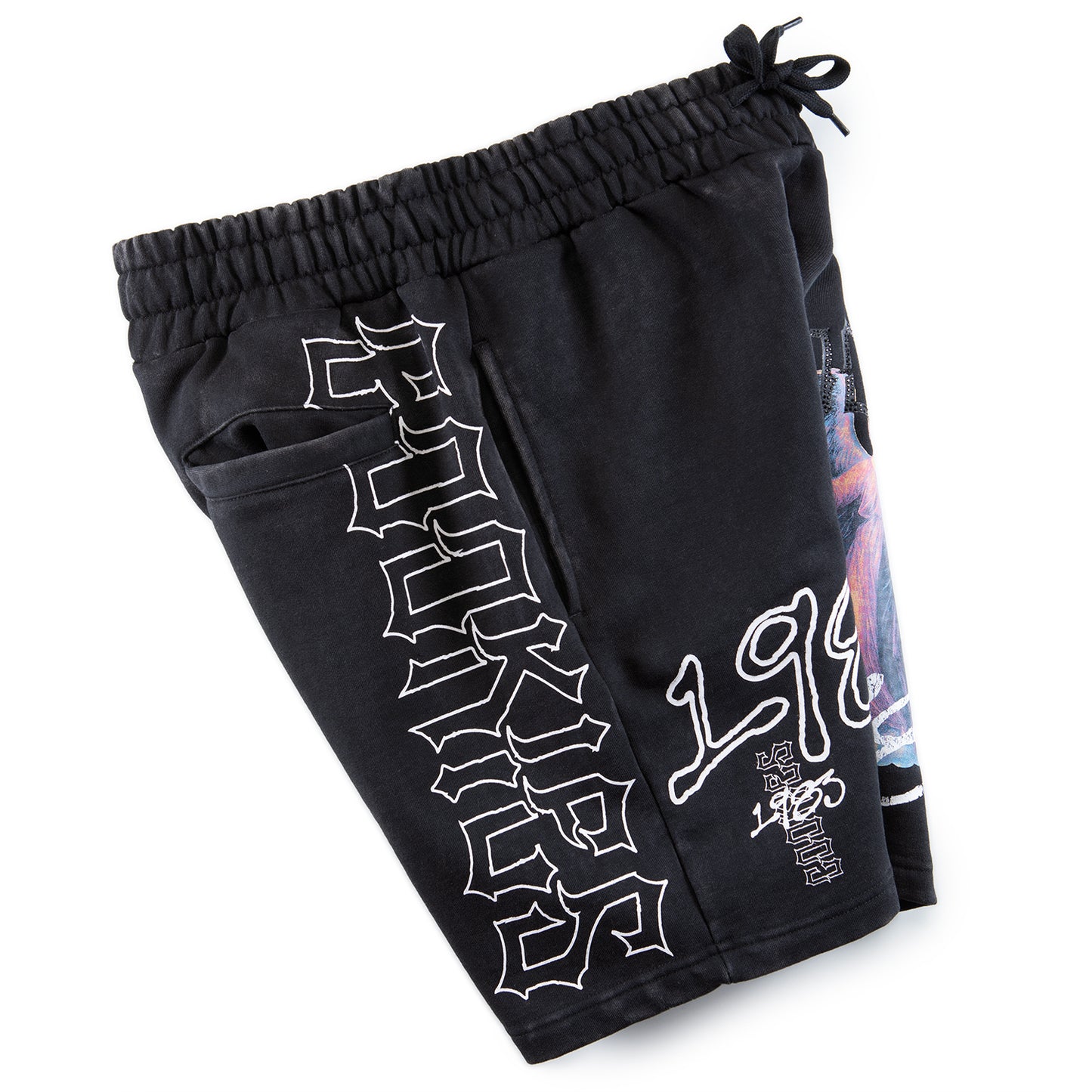 Heaven Or Hell Sinners Fleece Shorts