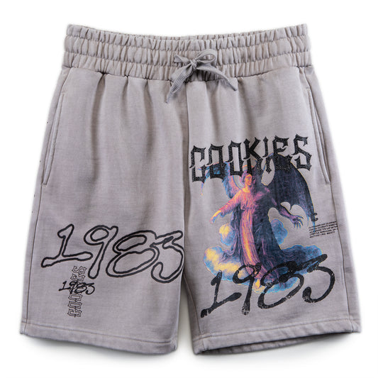Heaven Or Hell Sinners Fleece Shorts