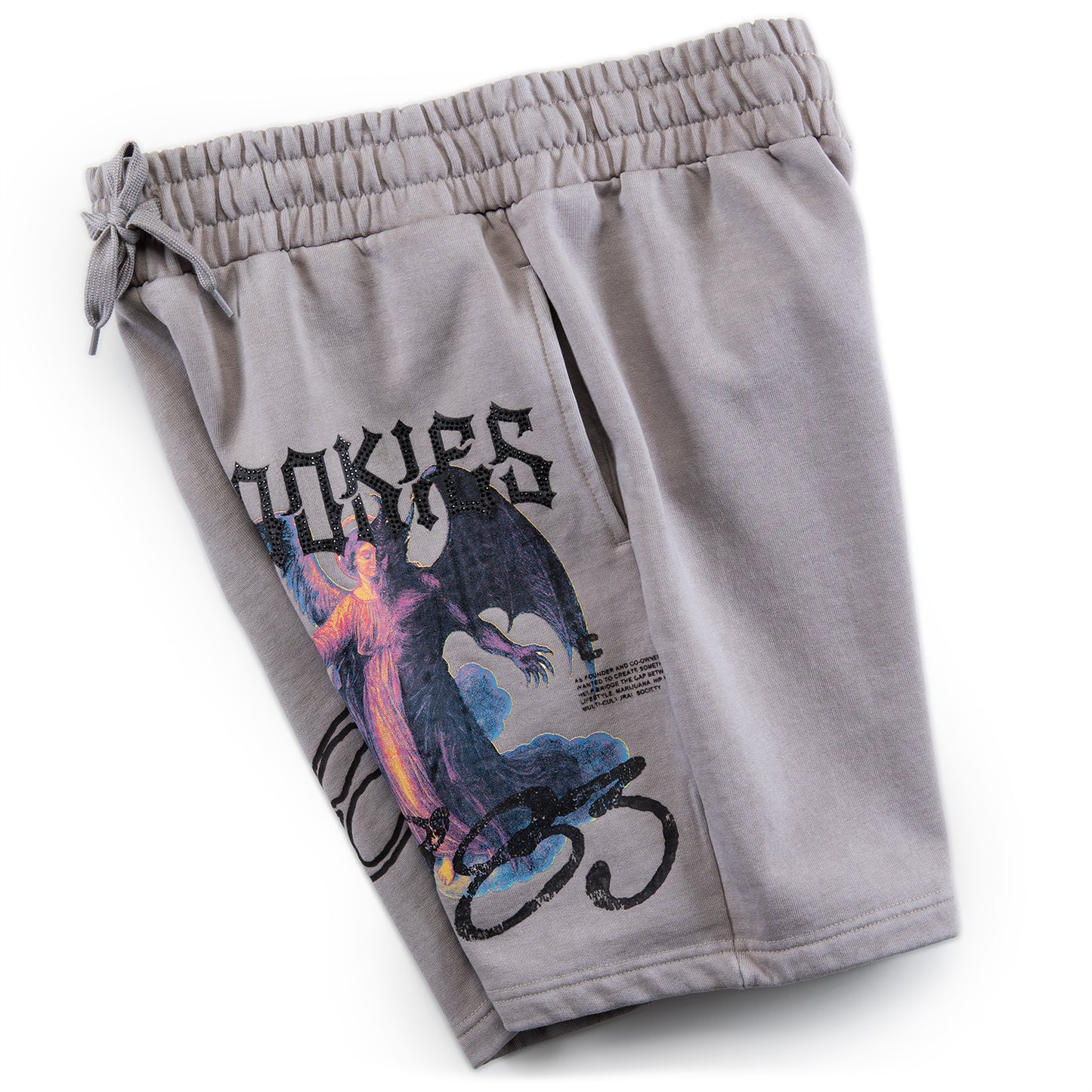 Heaven Or Hell Sinners Fleece Shorts