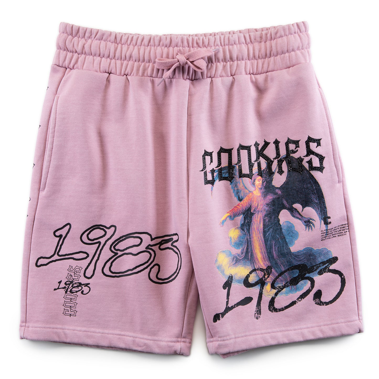 Heaven Or Hell Sinners Fleece Shorts