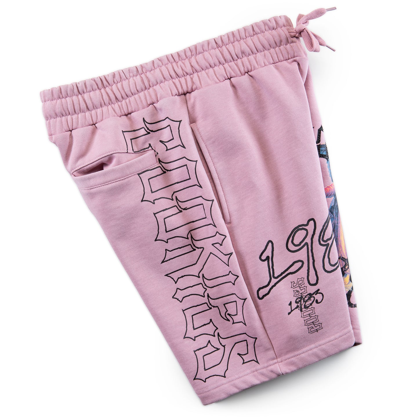 Heaven Or Hell Sinners Fleece Shorts