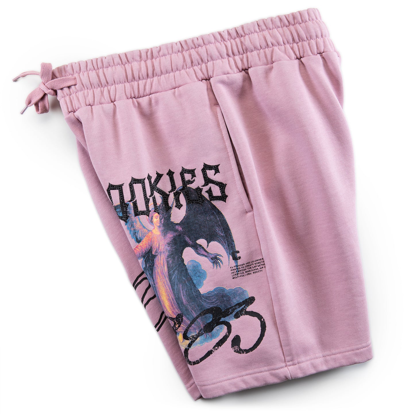 Heaven Or Hell Sinners Fleece Shorts
