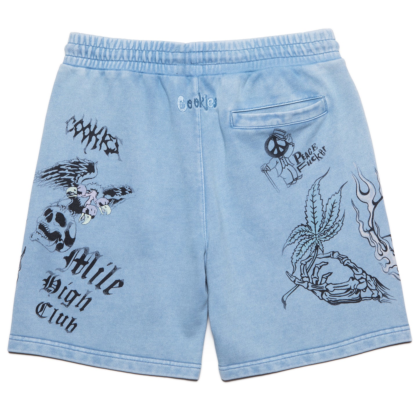 Heaven Can Wait Reaper Fleece Sweatshorts