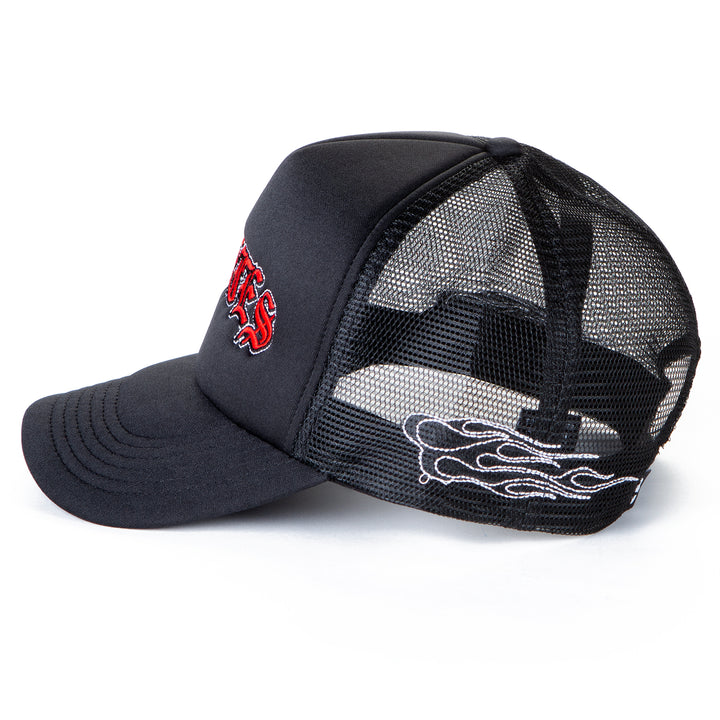 Highway Flame Trucker Hat