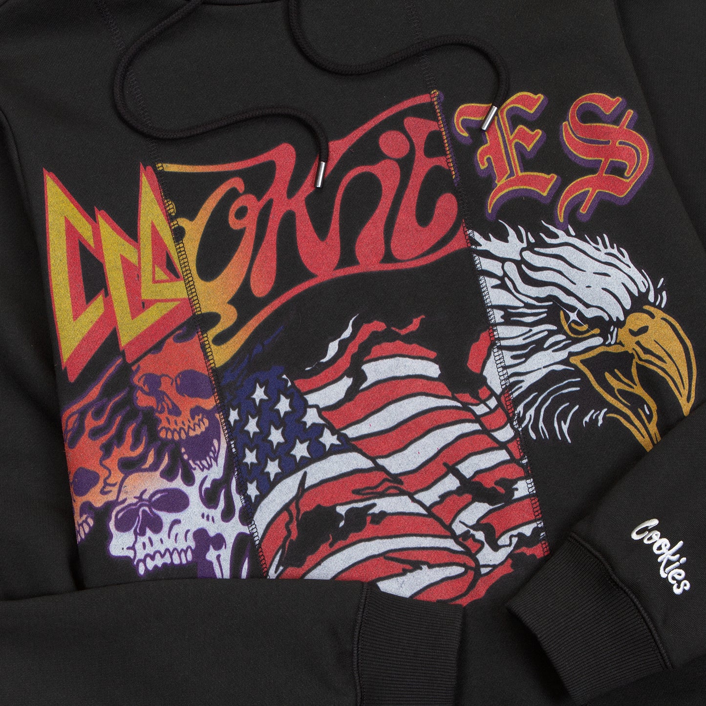 Highway Overlock French Terry Pullover Hoodie