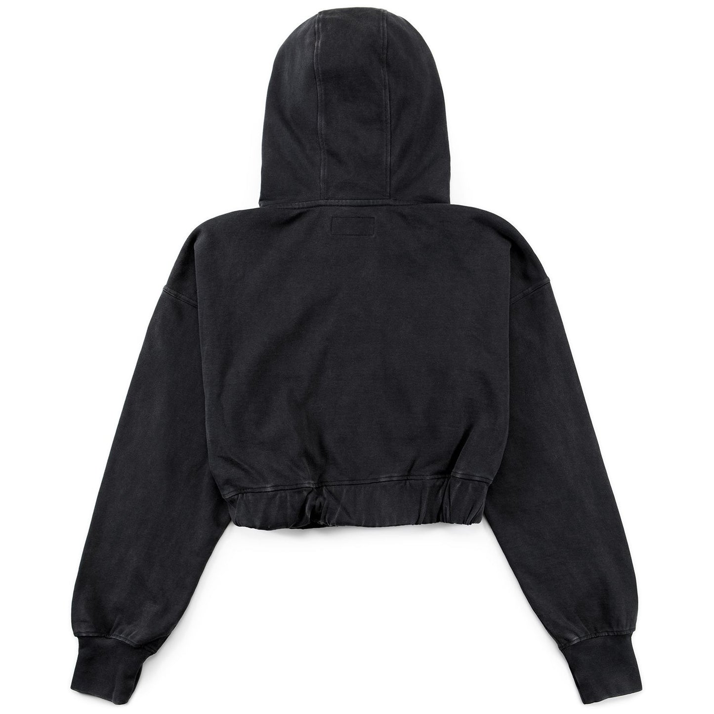 Women's Original Logo Cropped Zip Hoodie
