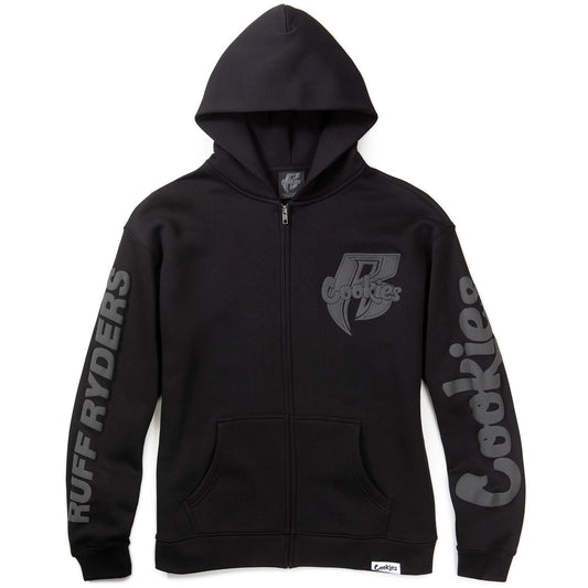 Cookies x Ruff Ryders Puff Print Full Zip Hoodie