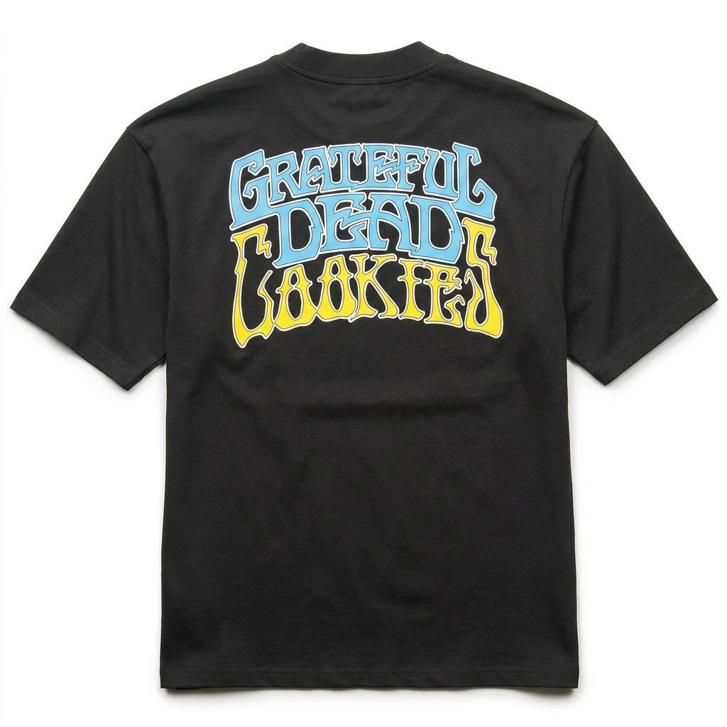Cookies X Grateful Dead- Spiral Bear Tee v2