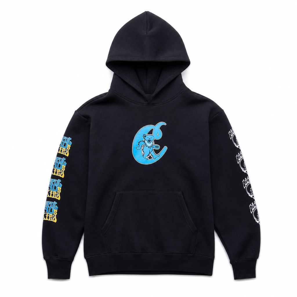 Cookies X Grateful Dead- Spiral Bears Pullover Hoodie