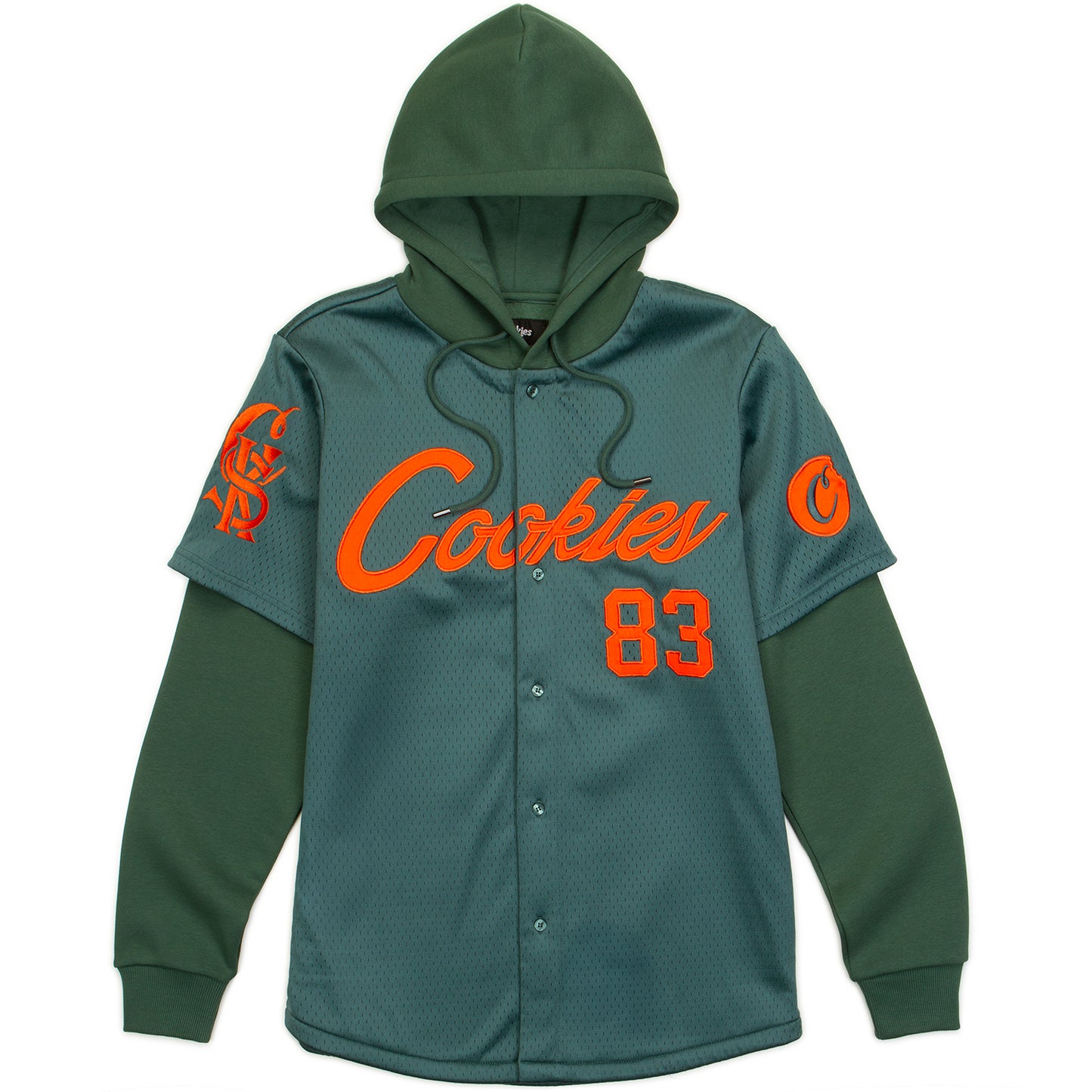 Legacy Jersey LS 2Fer With Fleece Hood