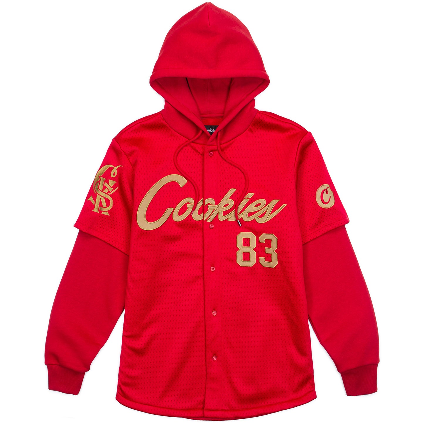 Legacy Jersey LS 2Fer With Fleece Hood