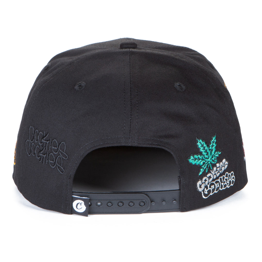 Livewire Snapback Hat With Applique